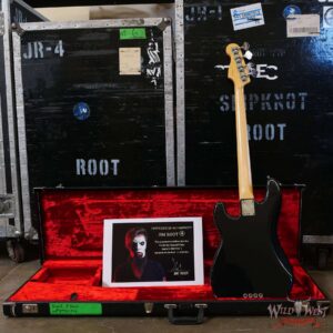 Jim Root Collection Custom Modified 1999 Fender Fender Hot Rodded Precision Bass P-Bass Black - Image 9