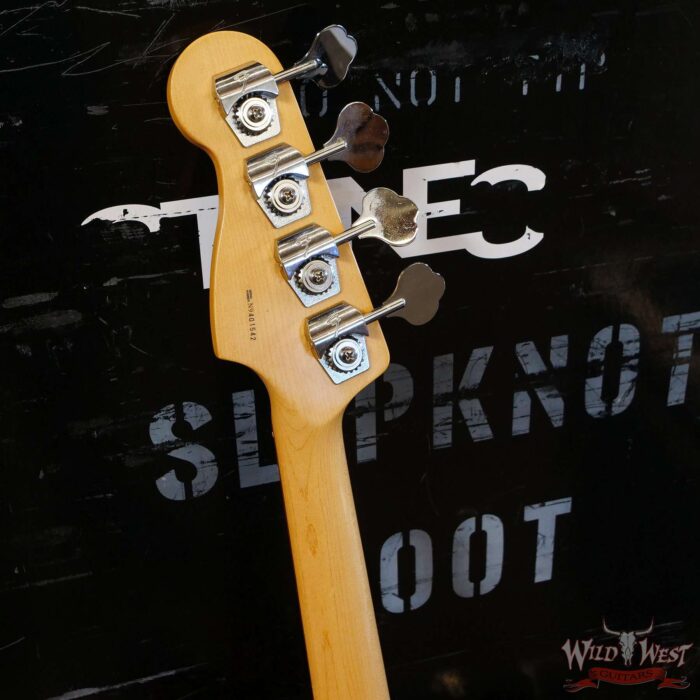Jim Root Collection Custom Modified 1999 Fender Fender Hot Rodded Precision Bass P-Bass Black - Image 10