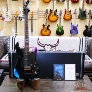 Fender Japan FINAL FANTASY XIV Stratocaster Rosewood Fingerboard Black #826 - Image 4