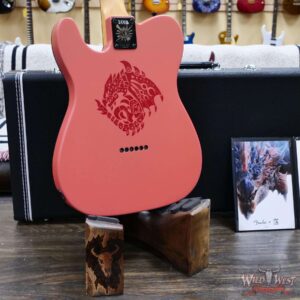 Fender Monster Hunter Rathalos Telecaster #481 Rosewood Fingerboard Rathalos Red 7.90 lbs - Image 11
