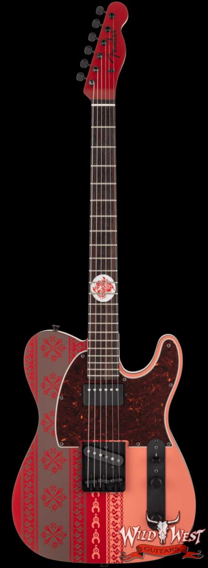 Fender Monster Hunter Rathalos Telecaster #481 Rosewood Fingerboard Rathalos Red 7.90 lbs