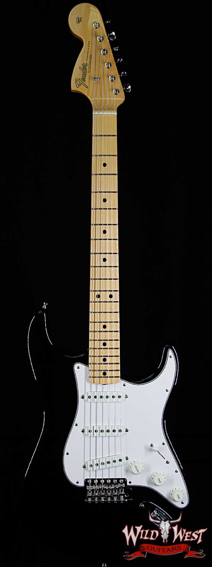 Fender Custom Shop Jimi Hendrix Voodoo Child Signature Stratocaster Black - Image 1