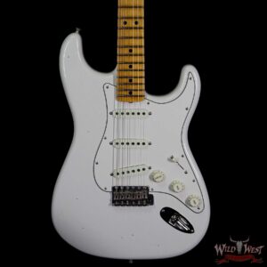Fender Custom Shop Jimi Hendrix Signature Voodoo Child Stratocaster Journeyman Relic Olympic White - Image 3