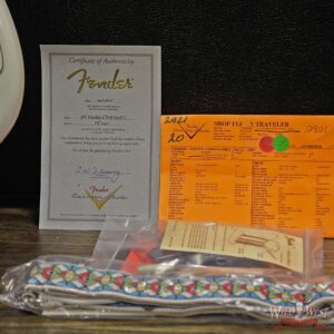 Fender Custom Shop Jimi Hendrix Signature Voodoo Child Stratocaster Journeyman Relic Olympic White - Image 10