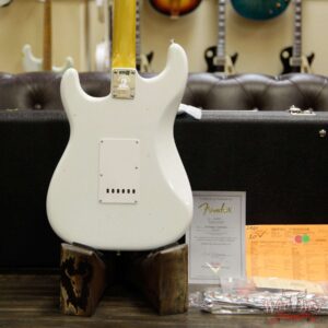 Fender Custom Shop Jimi Hendrix Signature Voodoo Child Stratocaster Journeyman Relic Olympic White - Image 15