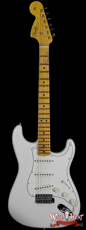 Fender Custom Shop Jimi Hendrix Signature Voodoo Child Stratocaster Journeyman Relic Olympic White