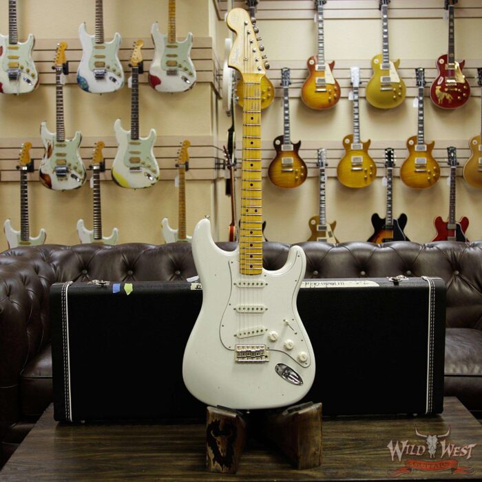 Fender Custom Shop Jimi Hendrix Voodoo Child Signature Stratocaster Journeyman Relic Olympic White VC0131 - Image 12