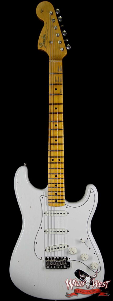 Fender Custom Shop Jimi Hendrix Voodoo Child Signature Stratocaster Journeyman Relic Olympic White VC0131