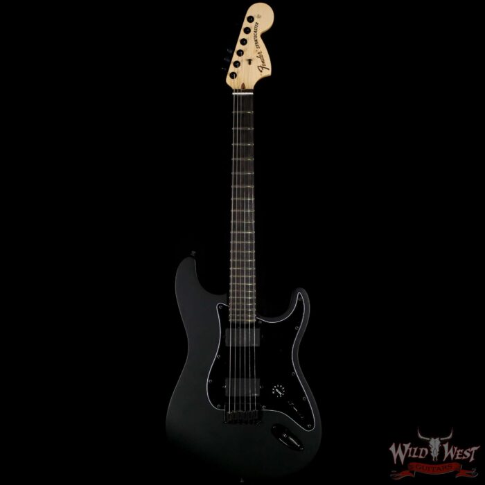 Fender USA Jim Root Stratocaster Ebony Fingerboard Flat Black - Image 3