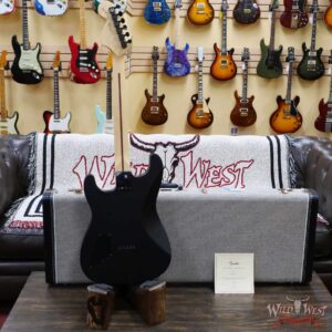 Fender USA Jim Root Stratocaster Ebony Fingerboard Flat Black - Image 7