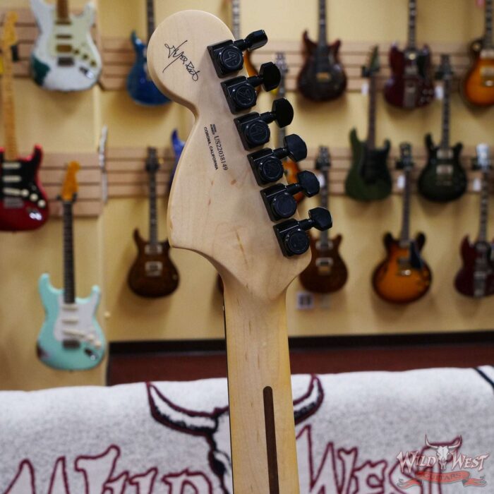 Fender USA Jim Root Stratocaster Ebony Fingerboard Flat Black - Image 8