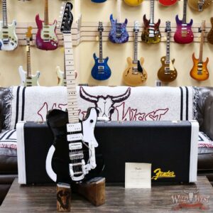 Fender Jack White Triplecaster Telecaster Maple Fingerboard Black 7.30 LBS - Image 5