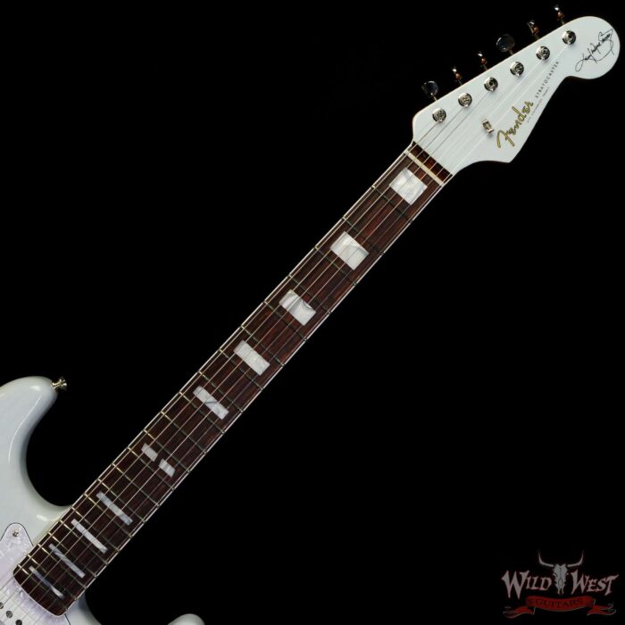 Fender Kenny Wayne Shepherd Stratocaster Rosewood Fingerboard Transparent Faded Sonic Blue - Image 4