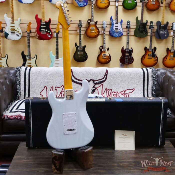 Fender Kenny Wayne Shepherd Stratocaster Rosewood Fingerboard Transparent Faded Sonic Blue - Image 8