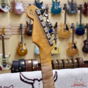 Fender Custom Shop Kyle McMillin Masterbuilt 1959 Trans Stratocaster AAA Flame Maple Neck Journeyman Relic 3 Tone Sunburst 7.30 LBS - Image 14