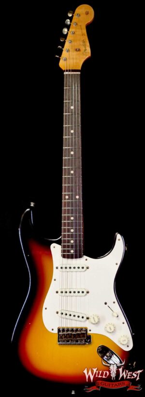 Fender Custom Shop Kyle McMillin Masterbuilt 1959 Trans Stratocaster AAA Flame Maple Neck Journeyman Relic 3 Tone Sunburst 7.30 LBS