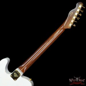 Fender Custom Shop Kyle McMillin Masterbuilt 1959 HS Telecaster Brazilian Rosewood Neck Relic White Blonde 7.15 LBS (US Only / No International Shipping) - Image 5
