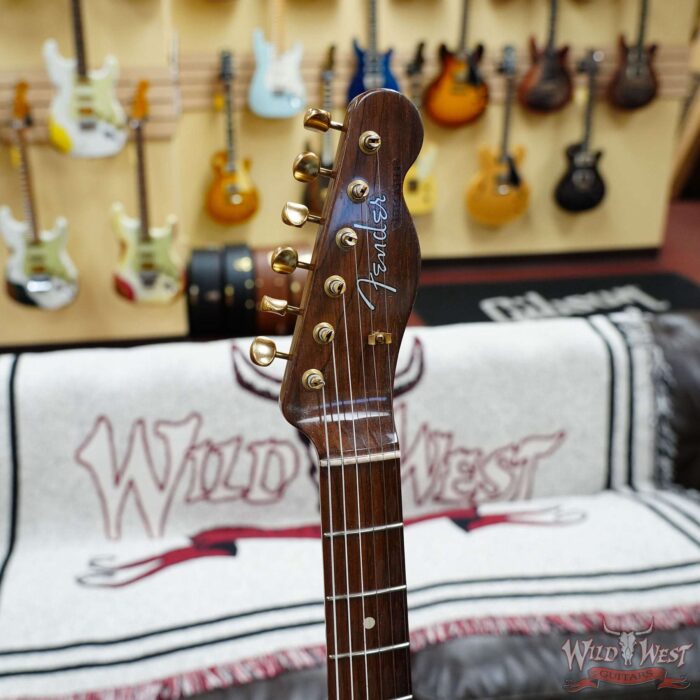Fender Custom Shop Kyle McMillin Masterbuilt 1959 HS Telecaster Brazilian Rosewood Neck Relic White Blonde 7.15 LBS (US Only / No International Shipping) - Image 10