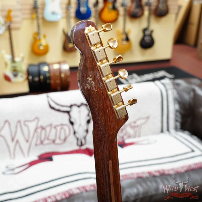 Fender Custom Shop Kyle McMillin Masterbuilt 1959 HS Telecaster Brazilian Rosewood Neck Relic White Blonde 7.15 LBS (US Only / No International Shipping) - Image 12
