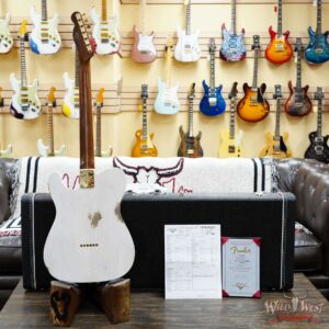 Fender Custom Shop Kyle McMillin Masterbuilt 1959 HS Telecaster Brazilian Rosewood Neck Relic White Blonde 7.15 LBS (US Only / No International Shipping) - Image 11