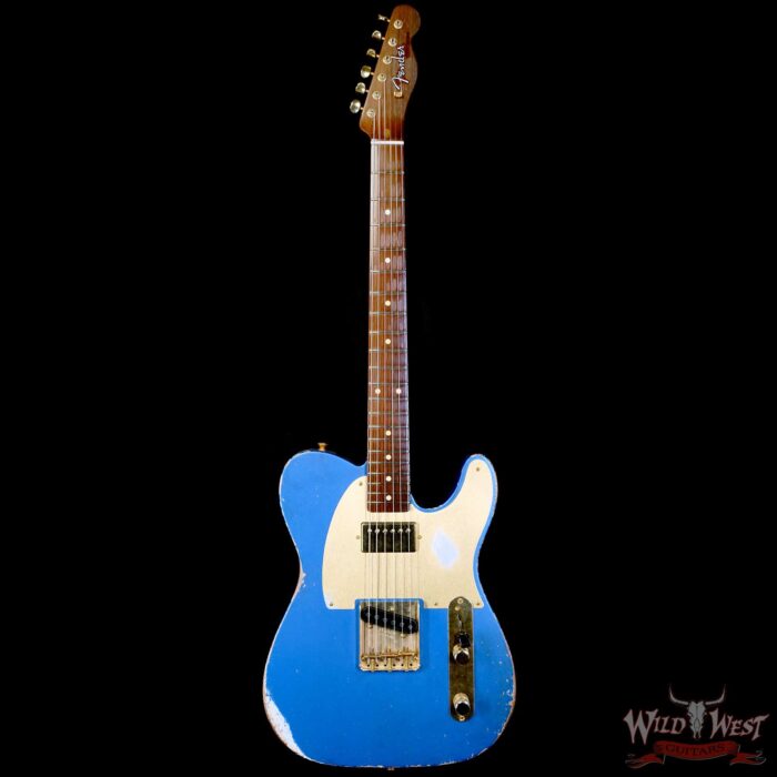 Fender Custom Shop Kyle McMillin Masterbuilt 1959 HS Telecaster Brazilian Rosewood Neck Relic Lake Placid Blue 8.25 LBS (US Only / No International Shipping) - Image 2