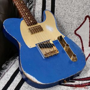 Fender Custom Shop Kyle McMillin Masterbuilt 1959 HS Telecaster Brazilian Rosewood Neck Relic Lake Placid Blue 8.25 LBS (US Only / No International Shipping) - Image 8