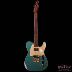 Fender Custom Shop Kyle McMillin Masterbuilt 1959 HS Telecaster Brazilian Rosewood Neck Relic Sherwood Green Metallic 7.15 LBS (US Only / No International Shipping) - Image 2