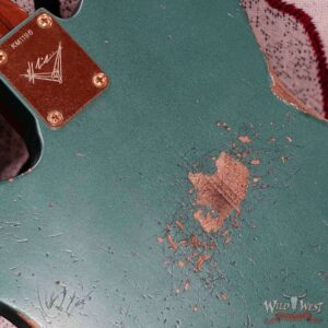 Fender Custom Shop Kyle McMillin Masterbuilt 1959 HS Telecaster Brazilian Rosewood Neck Relic Sherwood Green Metallic 7.15 LBS (US Only / No International Shipping) - Image 14