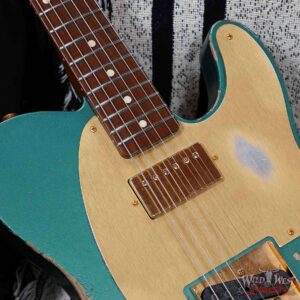 Fender Custom Shop Kyle McMillin Masterbuilt 1959 HS Telecaster Brazilian Rosewood Neck Relic Sherwood Green Metallic 7.15 LBS (US Only / No International Shipping) - Image 9