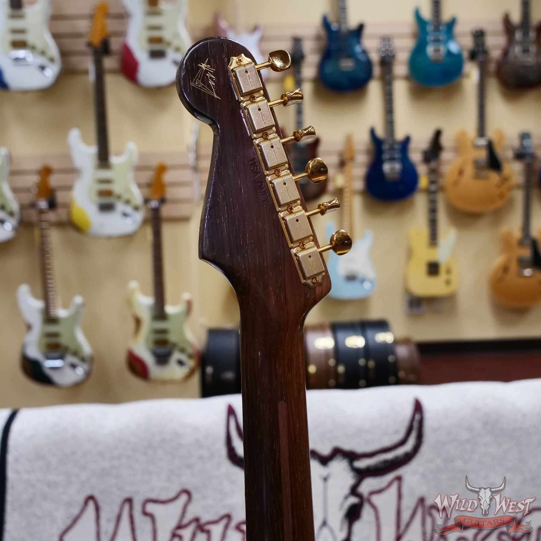 fender-km1202-d8__wwg.jpg Fender Custom Shop Kyle McMillin Masterbuilt 1957 Stratocaster Hardtail Brazilian Rosewood Neck Heavy Relic Black 6.90 LBS (US Only / No International Shipping) - Image 13