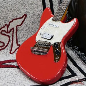 Fender Kurt Cobain Jag-Stang Rosewood Fingerboard Fiesta Red - Image 6