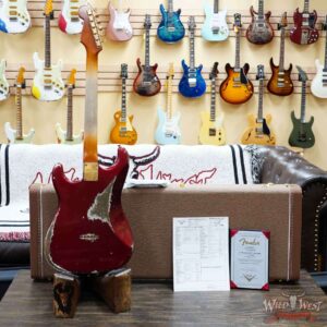 Fender Custom Shop Levi Perry Masterbuilt 1960 Stratocaster Brazilian Rosewood Board Heavy Relic Candy Apple Red with Gold Hardware 6.95 LBS (US Only / No International Shipping) - Image 12