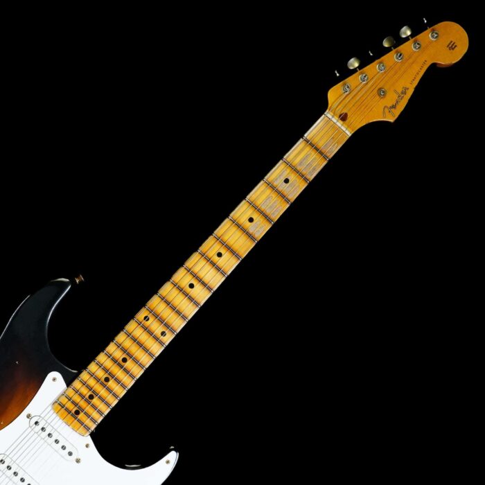Fender Custom Shop Limited Edition 70th Anniversary 1954 Stratocaster Hardtail Relic Wide Fade 2 Tone Sunburst 6.90 LBS - Image 4