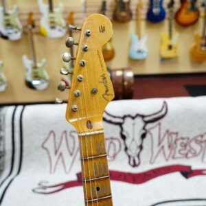 Fender Custom Shop Limited Edition 70th Anniversary 1954 Stratocaster Hardtail Relic Wide Fade 2 Tone Sunburst 6.90 LBS - Image 10