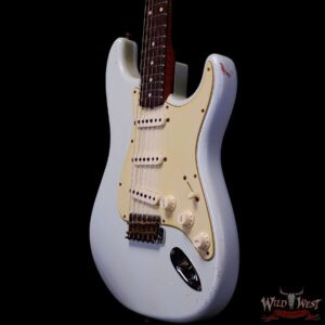 Fender Custom Shop Dennis Galuszka Masterbuilt Roasted 1959 Stratocaster Brazilian Rosewood Slab Board Hand-Wound PUs Journeyman Relic Faded Aged Sonic Blue - Image 2