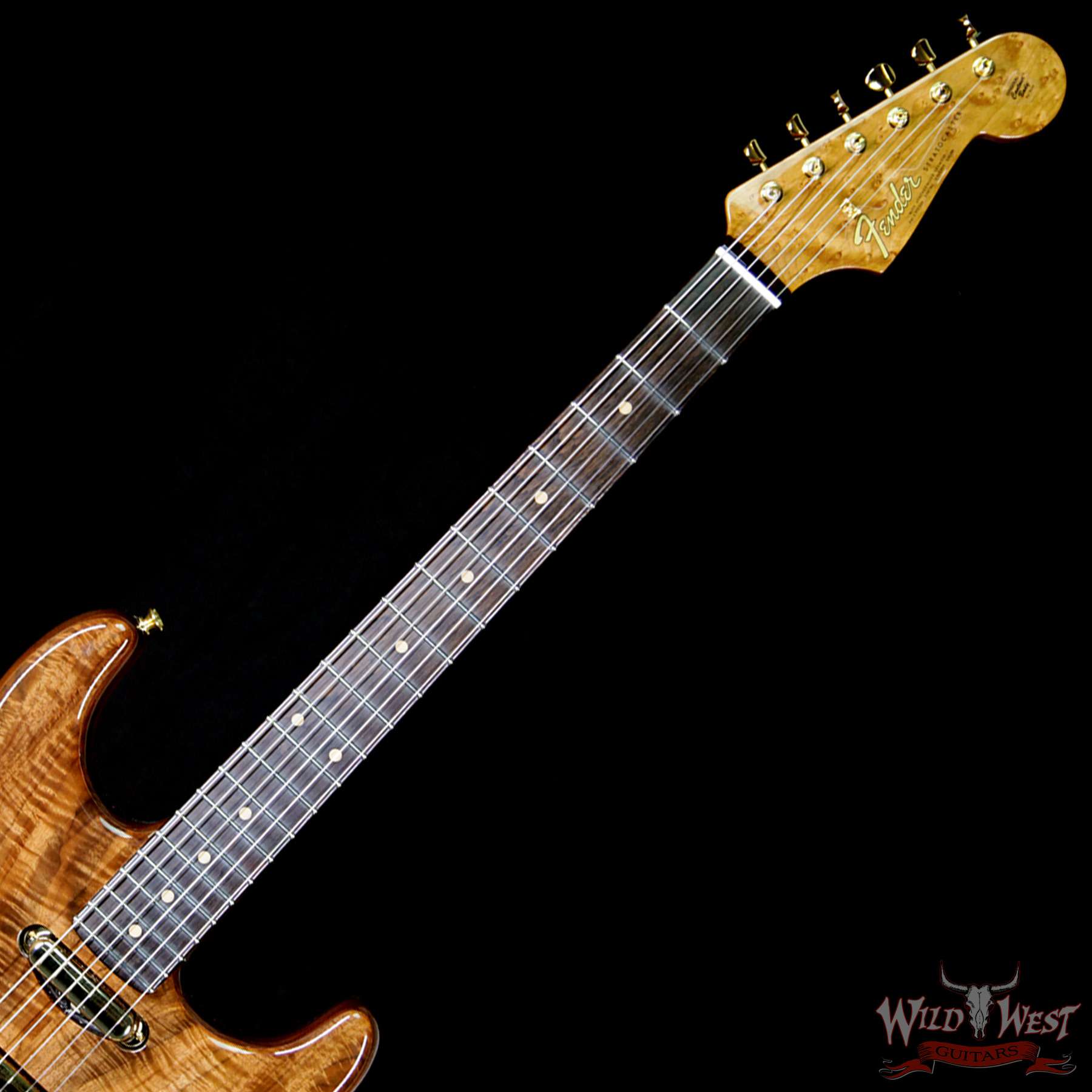 fender-mbdg-clarowalnut-startcz529712-bnf__wwg.jpg 2018 Fender Custom Shop Masterbuilt Dennis Galuszka Artisan Claro Walnut Stratocaster HSS African Blackwood Board - Image 9