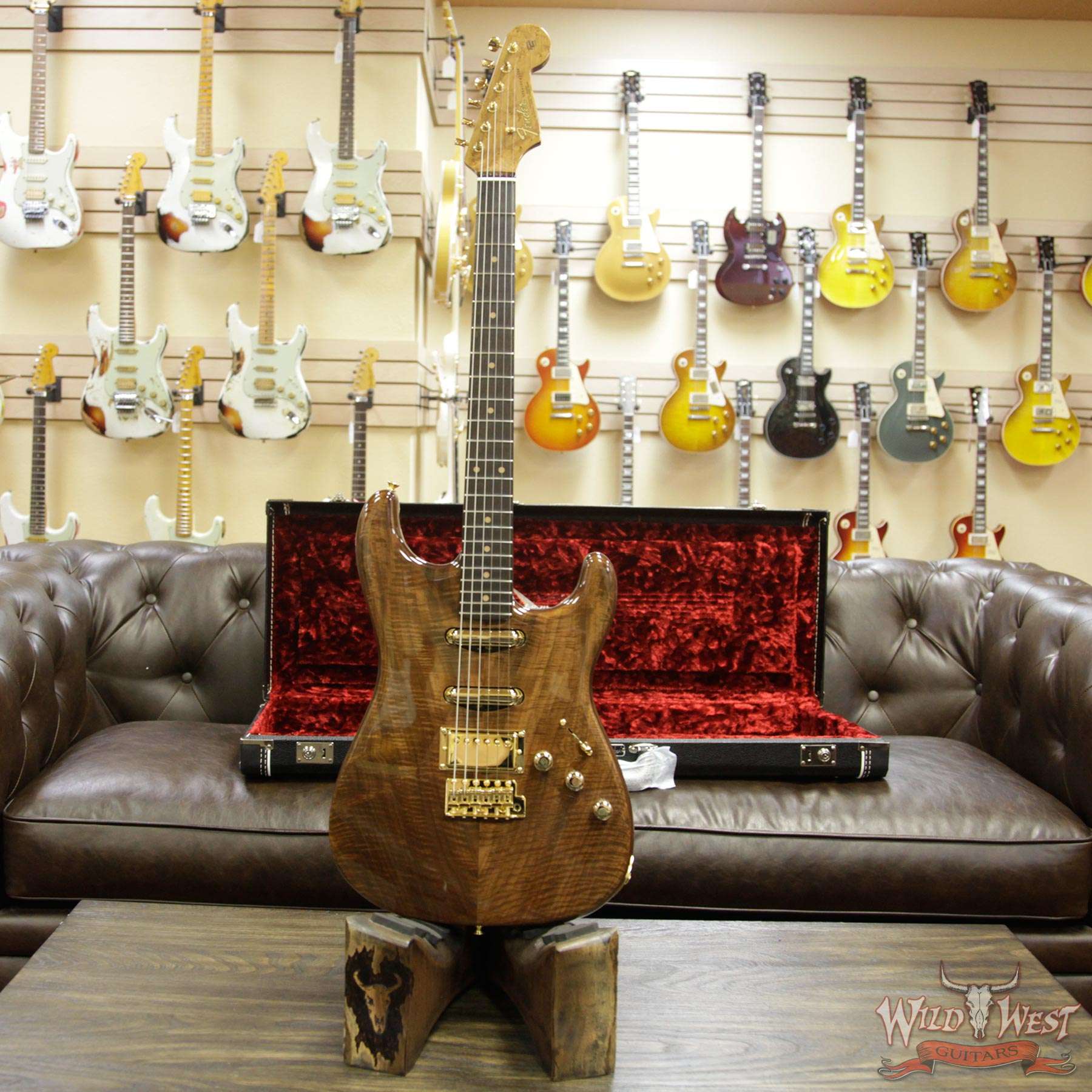 fender-mbdg-clarowalnut-startcz529712-d2__wwg.jpg 2018 Fender Custom Shop Masterbuilt Dennis Galuszka Artisan Claro Walnut Stratocaster HSS African Blackwood Board - Image 12