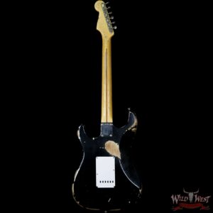 Fender Custom Shop Masterbuilt Dennis Galuszka Private Collection HAR Stratocaster Black 7.25 Lbs - Image 6