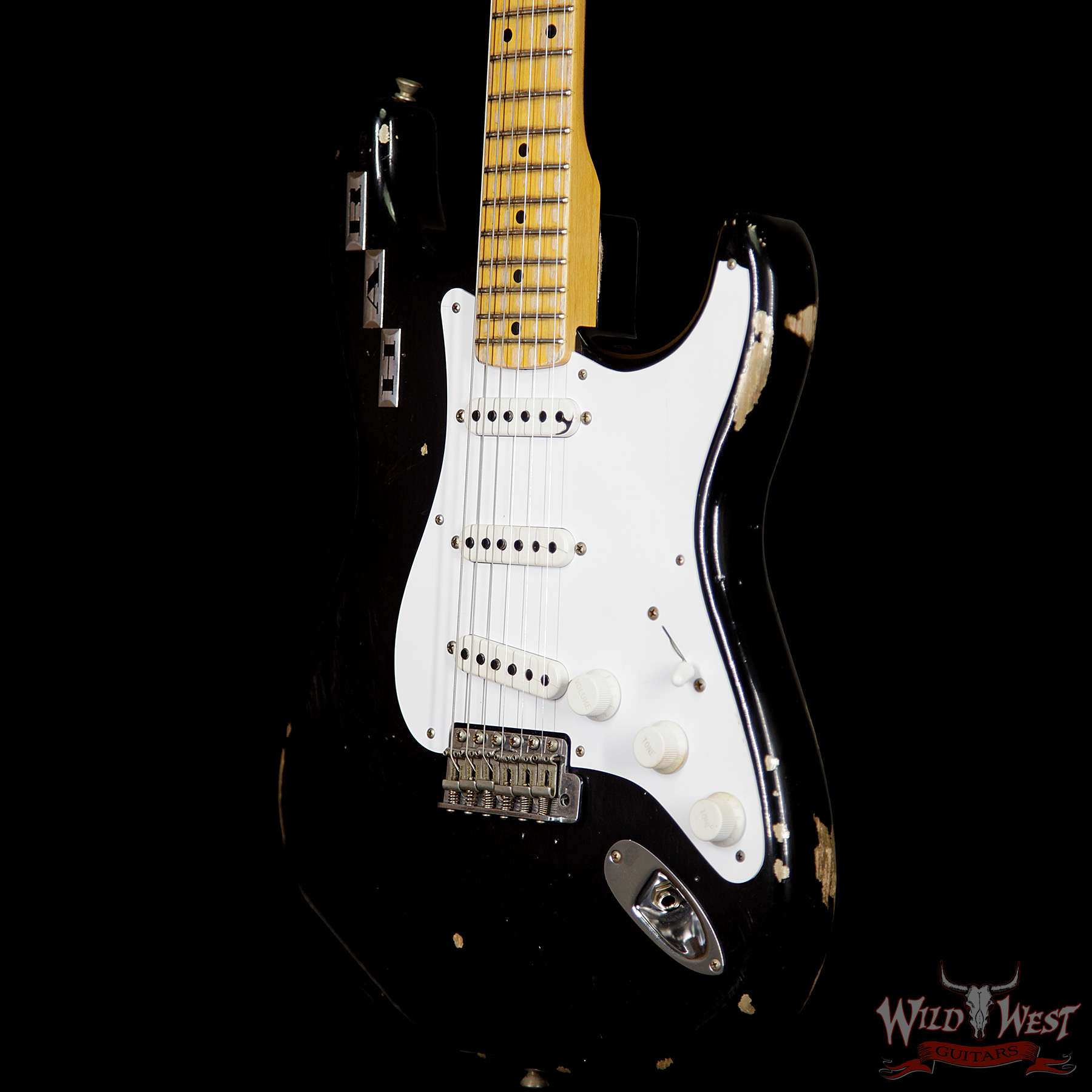 fender-mbdg-har-stratocaster-r91293-br__wwg.jpg Fender Custom Shop Masterbuilt Dennis Galuszka Private Collection HAR Stratocaster Black 7.25 Lbs - Image 2