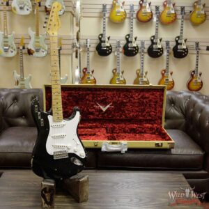 Fender Custom Shop Masterbuilt Dennis Galuszka Private Collection HAR Stratocaster Black 7.25 Lbs - Image 12