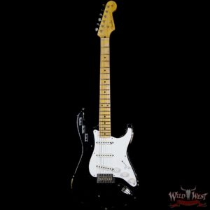 Fender Custom Shop Masterbuilt Dennis Galuszka Private Collection HAR Stratocaster Black 7.25 Lbs - Image 5