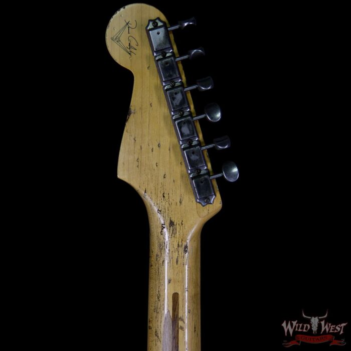 Fender Custom Shop Masterbuilt Dennis Galuszka Private Collection HAR Stratocaster Black 7.25 Lbs - Image 10