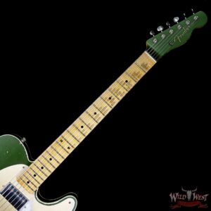 Fender Masterbuilt Dale Wilson Custom Shop 1960 Telecaster Relic Flame Maple Fingerboard Aged Cadillac Green - Image 9