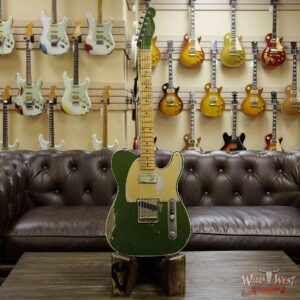 Fender Masterbuilt Dale Wilson Custom Shop 1960 Telecaster Relic Flame Maple Fingerboard Aged Cadillac Green - Image 12