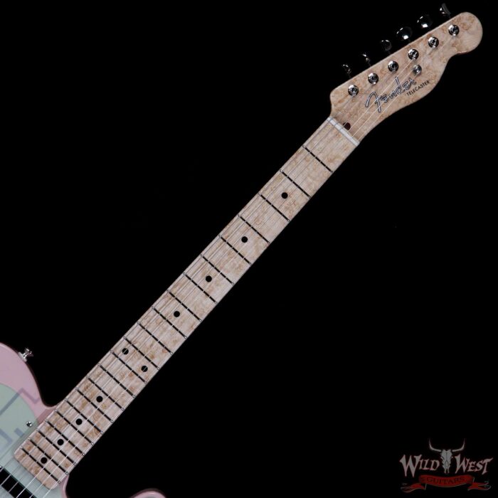 2020 NAMM Fender Custom Shop Dale Wilson Masterbuilt 50’s Pink Special Telecaster NOS Artwork by Chris Schnabel One of Kind - Image 8