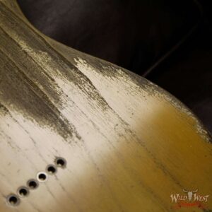 Fender Custom Shop 2019 NAMM #403 Dale Wilson Masterbuilt 1952 Telecaster Heavy Relic Flame Maple Neck Smoked Blonde Butterscotch - Image 17