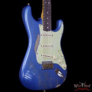 Fender Custom Shop Masterbuilt Greg Fessler 1964 Stratocaster Relic Lake Placid Blue - Image 4