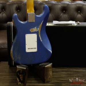 Fender Custom Shop Masterbuilt Greg Fessler 1964 Stratocaster Relic Lake Placid Blue - Image 15
