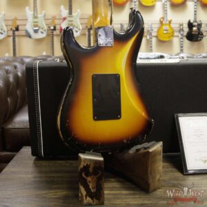 Fender Custom Shop John Cruz Masterbuilt 1965 Stratocaster HSS Floyd Rose Relic 3 Tone Sunburst - Image 15