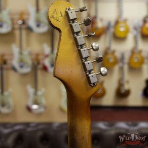 Fender Custom Shop John Cruz Masterbuilt 1965 Stratocaster HSS Floyd Rose Relic 3 Tone Sunburst - Image 9